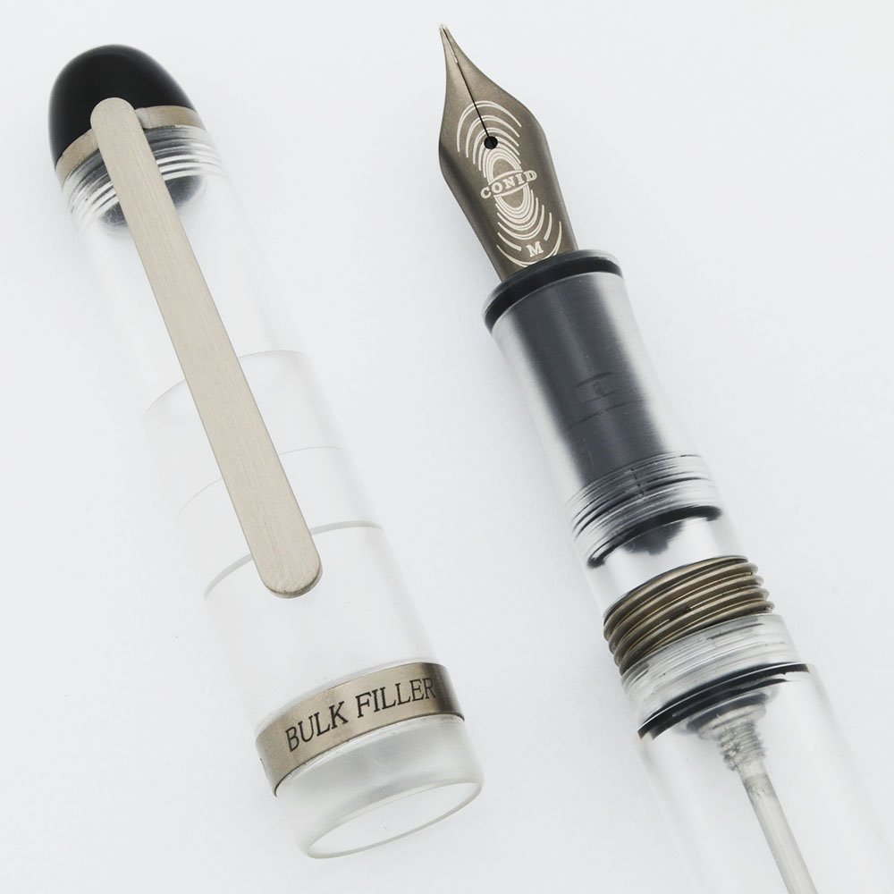 Conid Bulk Filler Sleek Fountain Pen LE - Demonstrator, Rounded